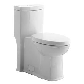 Boulevard Right Height FloWise Elongated 1-Piece Toilet with Top Mount Trip Lever