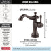 597LF-RBMPU Bathroom/Bathroom Sink Faucets/Single Hole Sink Faucets