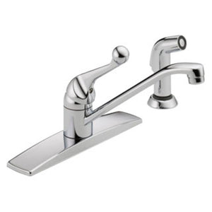 400LF-WF Kitchen/Kitchen Faucets/Kitchen Faucets with Side Sprayer