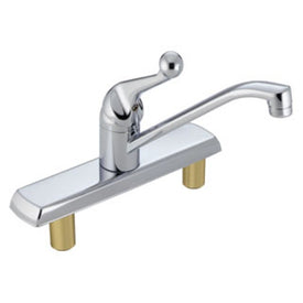 Classic Single Handle Widespread Kitchen Faucet