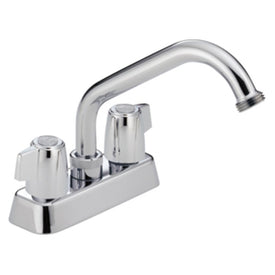 Classic Two Handle Centerset Laundry Faucet