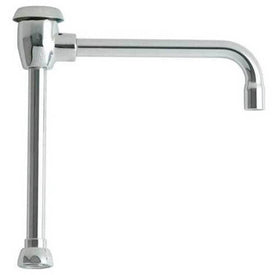 Spout Ridged/Swing Vacuum Breaker 9x8" Chrome Plated Lead Free