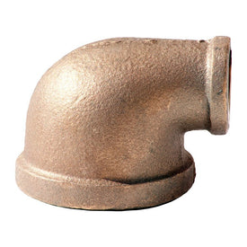 Elbow 90DEG 1/2 x 3/8 Inch Lead Free Brass