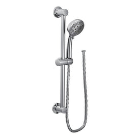 Four-Function Eco-Performance Handshower with 30" Slide Bar and 69" Hose
