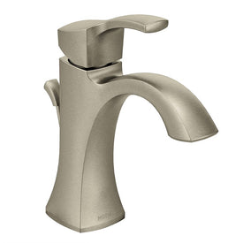 Voss Single-Handle High Arc Bathroom Faucet with Pop-Up Drain
