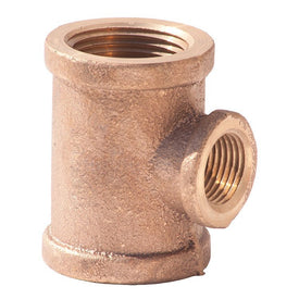 Tee 2 x 1-1/2 Inch Lead Free Brass