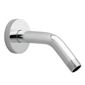 5-1/2" Modern Shower Arm with Round Flange