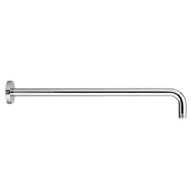 18" Wall Mount Right Angle Shower Arm with Round Flange