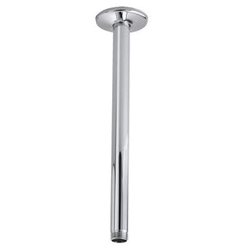 12" Ceiling Mount Shower Arm with Round Flange