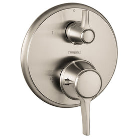 Ecostat C Thermostatic Shower Valve Trim with Dual Outlet Volume Control and Diverter