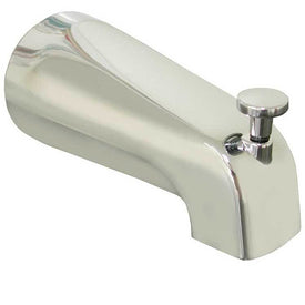 Tub Spout with Diverter 1/2 Inch Chrome Plated