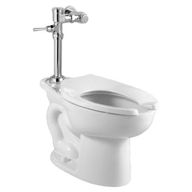 Madera EverClean 16-1/2"H Floor-Mount Elongated Toilet with Manual Flushometer 1.28 GPF