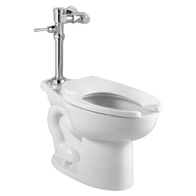 Madera 16-1/2"H Floor-Mount Elongated Toilet with Manual Flushometer 1.28 GPF