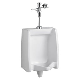 Washbrook Washout Top Spud Urinal with Manual Flush Valve