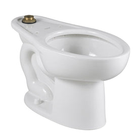 Madera FloWise EverClean 16-1/2"H Universal Floor-Mount Elongated Toilet Bowl with Top Spud/4 Bolts