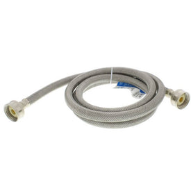 Washer Connector Flexible Braided Stainless Steel 60 Inch 3/4 Inch Hose Fitting