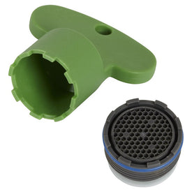Replacement 1.5 GPM Aerator Cache with Key
