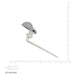 047148-0020AP Parts & Maintenance/Toilet Parts/Toilet Flush Handles