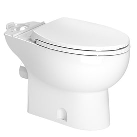 Saniflush Elongated Front Toilet Bowl with Seat