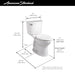 211AA.004.021 Bathroom/Toilets Bidets & Bidet Seats/Two Piece Toilets