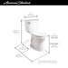 211BA.004.222 Bathroom/Toilets Bidets & Bidet Seats/Two Piece Toilets