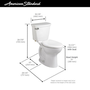 215CB.004.021 Bathroom/Toilets Bidets & Bidet Seats/Two Piece Toilets