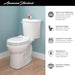 221DA104.222 Bathroom/Toilets Bidets & Bidet Seats/Two Piece Toilets