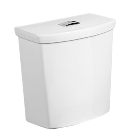 H2Option Siphonic Dual Flush Toilet Tank with Push Button Actuator/AquaGuard Liner 1.28 GPF