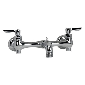 Heritage Exposed Yoke Wall-Mount Utility Faucet with Stops