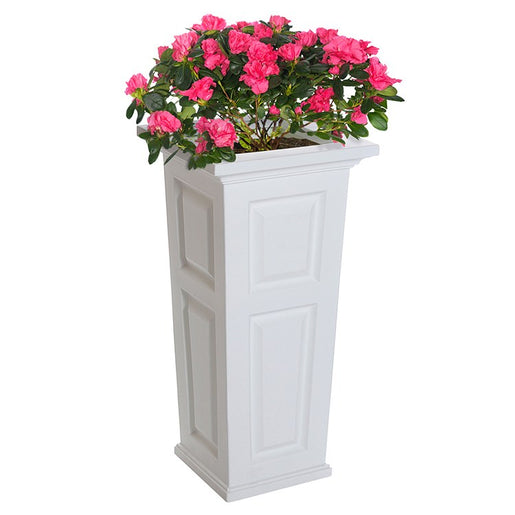 mayne nantucket self watering tall patio planter Mayne Nantucket Tall Planter