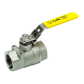 76-100 Series 1/2" Stainless Steel Ball Valve with Mounting Pad/Latch Lock Lever