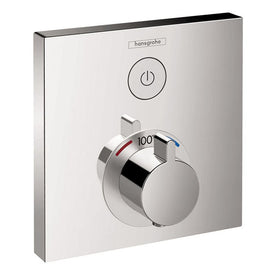 Shower Select E Square Thermostatic Single-Function Trim