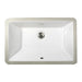 UM-19X11-W Bathroom/Bathroom Sinks/Undermount Bathroom Sinks