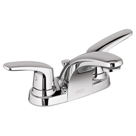 Colony Pro Two-Handle 4" Centerset Bathroom Faucet with Pop-Up Drain