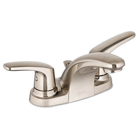 Colony Pro Two-Handle 4" Centerset Bathroom Faucet with Pop-Up Drain