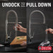 9659-DST Kitchen/Kitchen Faucets/Pull Down Spray Faucets