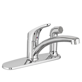 Colony Pro Single Handle Kitchen Faucet with Integrated Sprayer