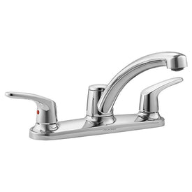 Colony Pro Two Handle Widespread Low Arc Kitchen Faucet