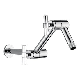 Litze Replacement Dual-Joint Shower Arm with Flange