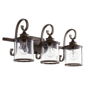 San Miguel Three-Light Bathroom Vanity Fixture