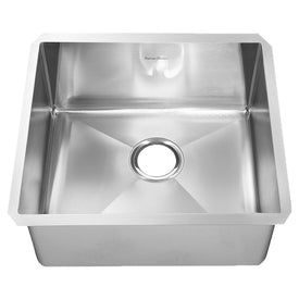 Pekoe 23" Single Bowl Stainless Steel Undermount Kitchen Sink