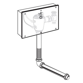 Selectronic Concealed Sensor-Operated Toilet Flush Valve Base with Wall Box