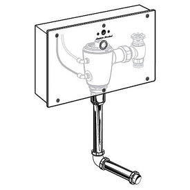 Selectronic Concealed Sensor-Operated Urinal Flush Valve Base with Wall Box