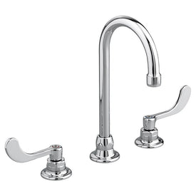 Monterrey Two Handle Widespread Gooseneck Bathroom Faucet with Third Water Inlet 1.5 GPM
