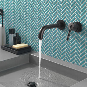 T3559LF-BL-WL Bathroom/Bathroom Sink Faucets/Wall Mounted Sink Faucets