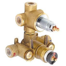 Luxtherm 1/2" Thermostatic Rough-In Valve with Three Ports