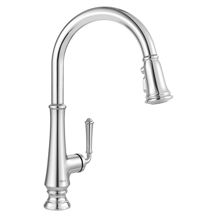 American Standard Delancey Waschtisch-Armatur – Poliertes Chrom, Kreuzgriffe, Mit Pop-Up Ablauf