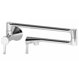 Vespera Two Handle Wall-Mount Pot Filler with Lever Handles