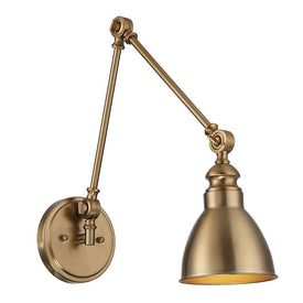 Dakota Single-Light Adjustable Wall Sconce