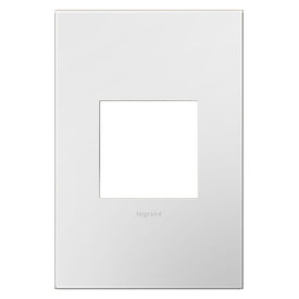 Wall Plate adorne 1 Gang Gloss White 3.45 x 5.13 Inch for adorne Switches/Dimmers and Outlets